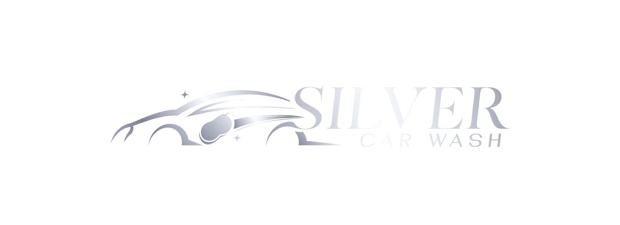 Silver Car Wash Logo